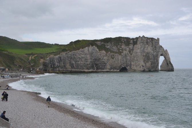 des champs de l'Aisne - Promenade en Normandie près d'Etretat